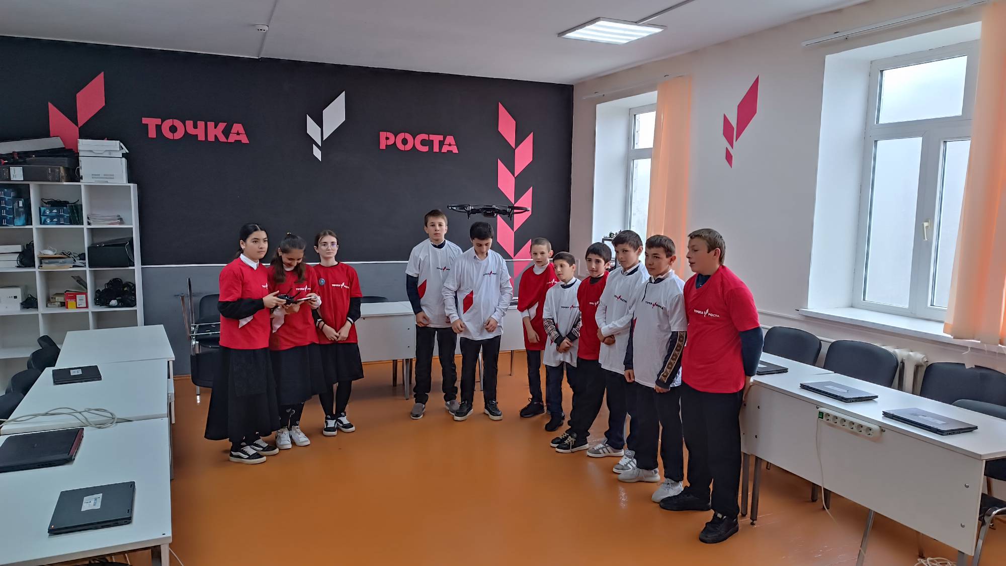 Экскурсия в центре Точка Роста.